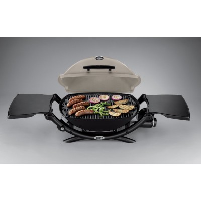 Weber Q2200 Open Grilling