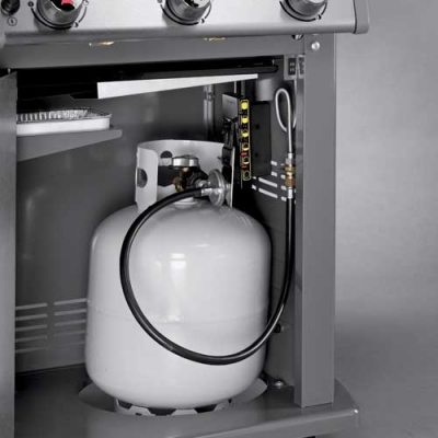 Weber Spirit E-310 Propane Compartment