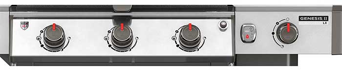 Genesis LX S-340 Front Control Panel